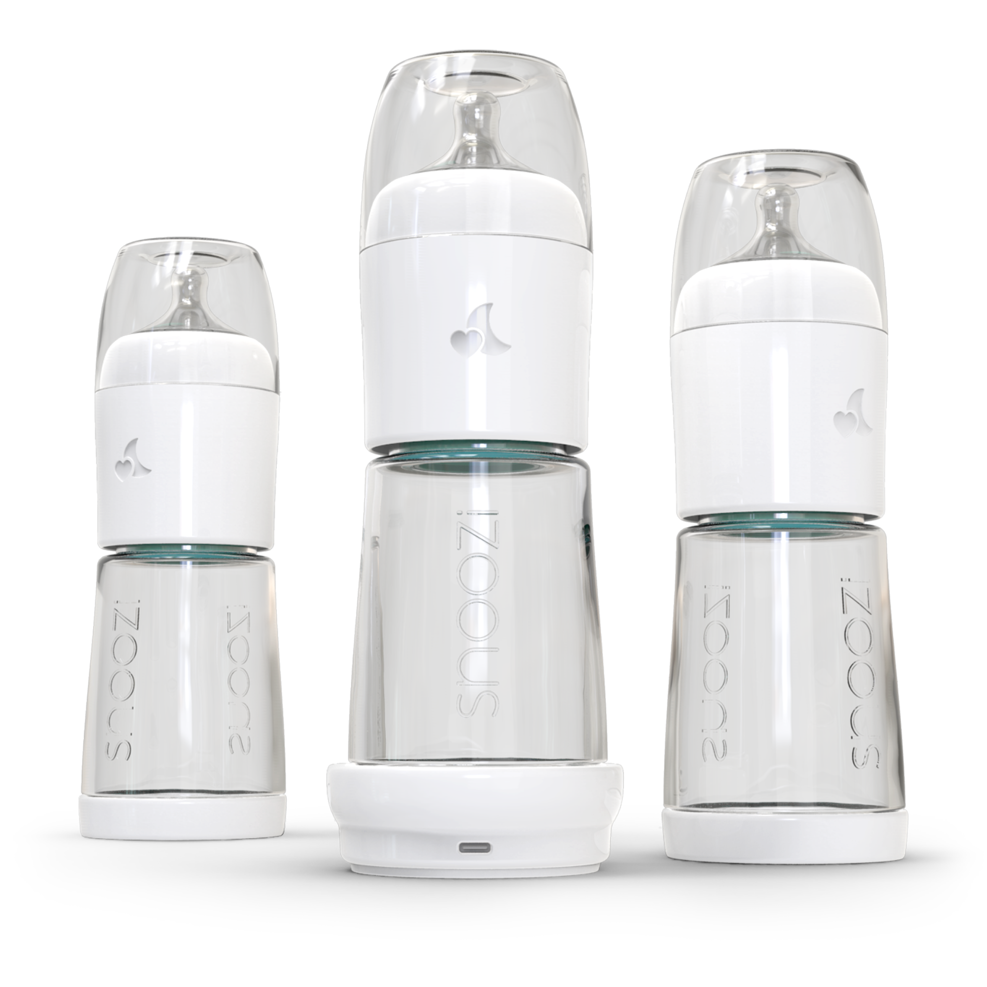 snoozi Nachtflasche mit Wärmer - perfekte Hilfe zum stressfreien Abstillen