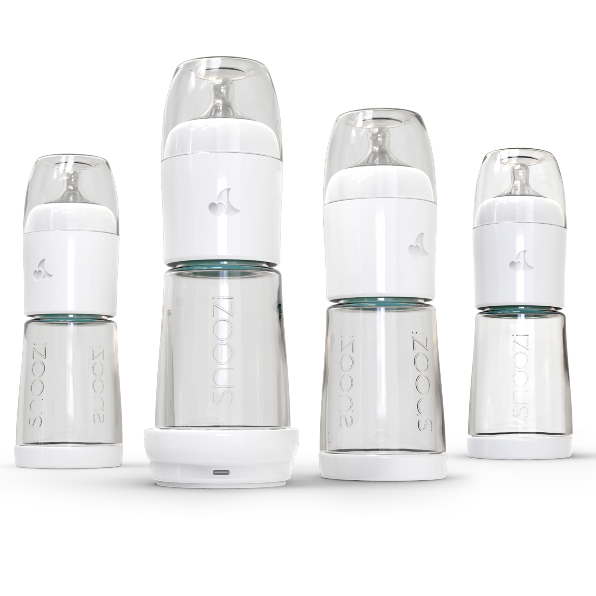 snoozi Set: Nachtflasche mit Flaschenwärmer