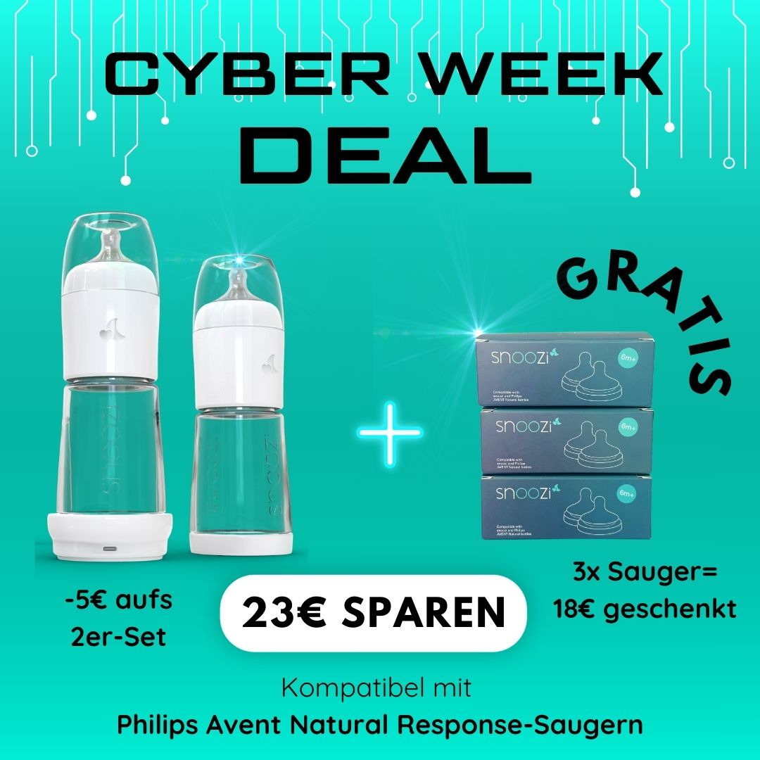 Snoozi night bottle 3 Set + free gifts worth € 28.80