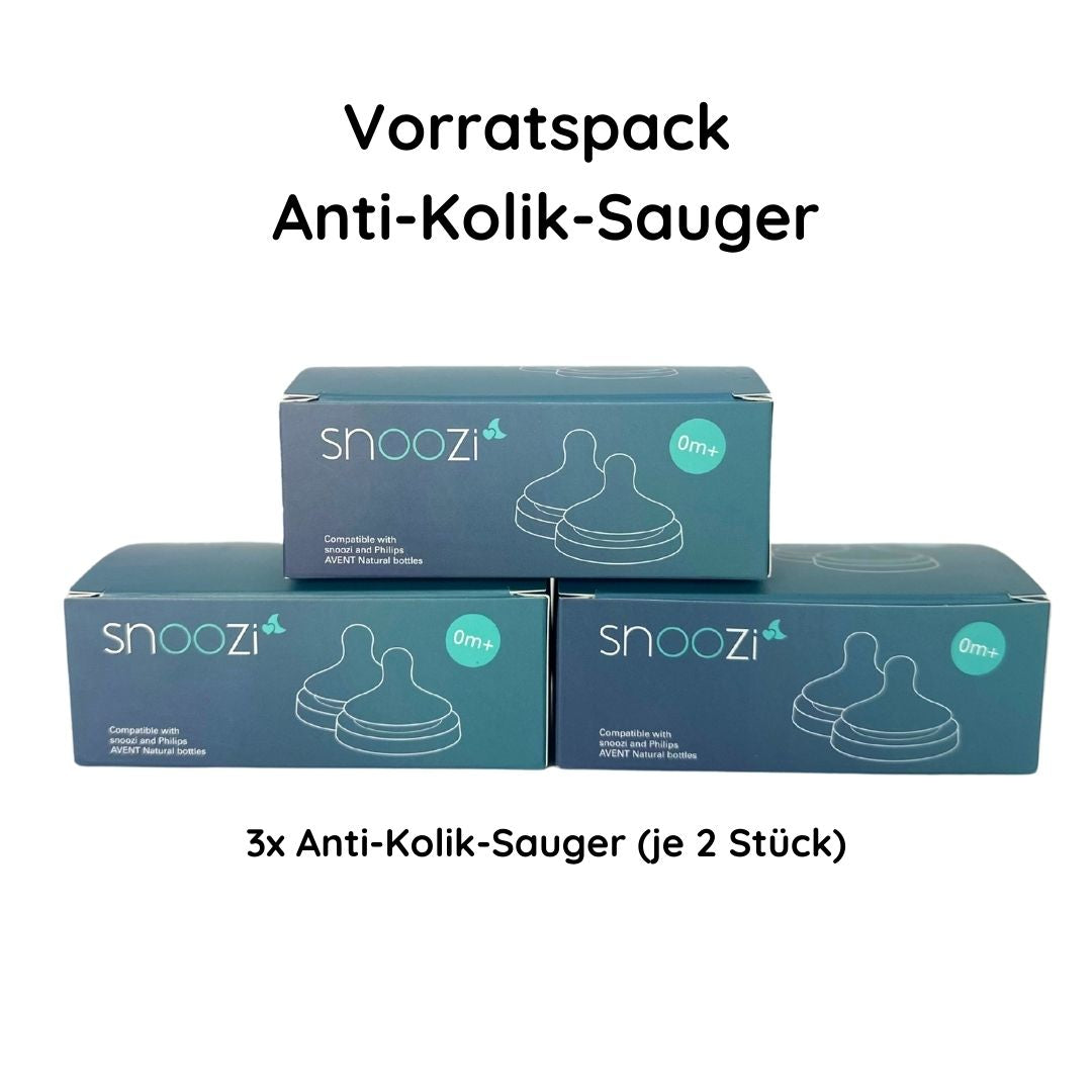 Snoozi night bottle 3 Set + free gifts worth € 28.80