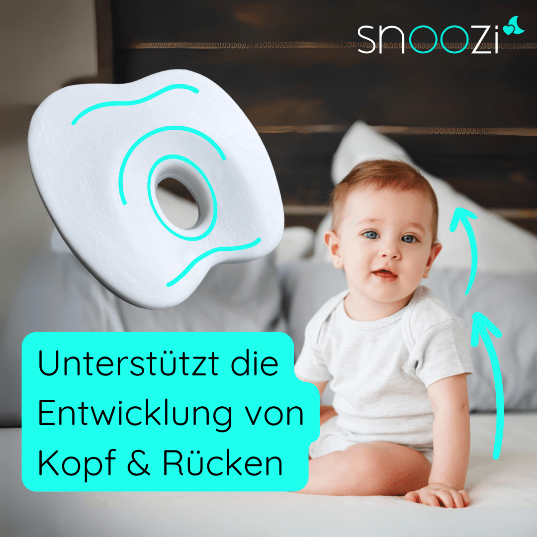Babykissen gegen Plattkopf - Snoozi