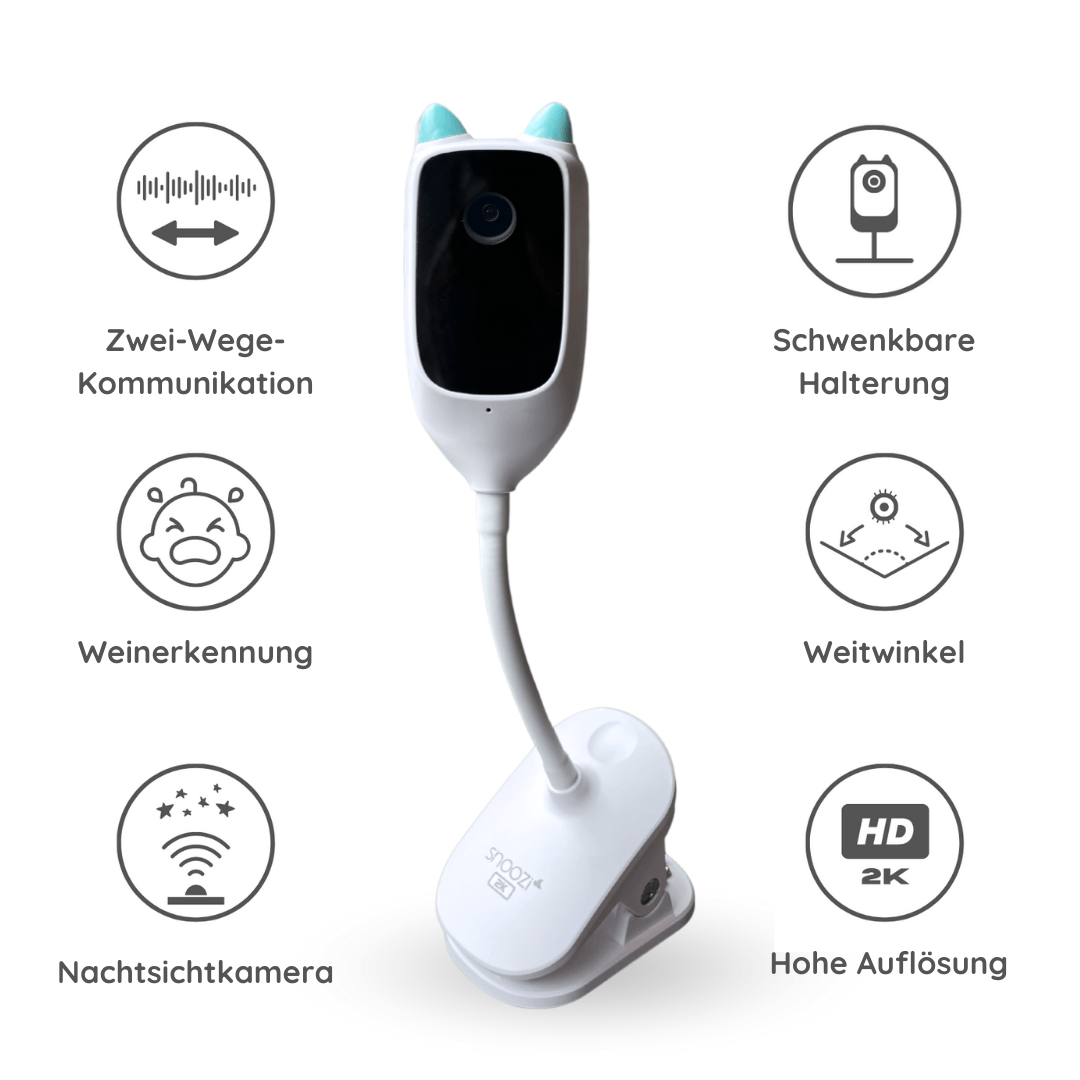 Babyphone mit Kamera - Snoozi
