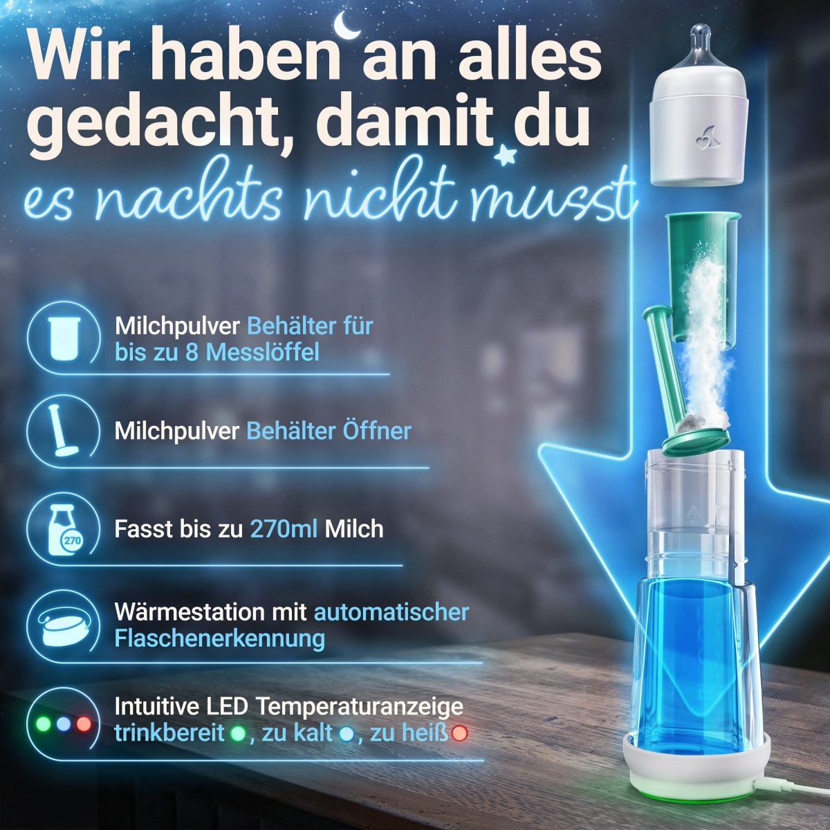 snoozi 2er - Set + Bürsten - Set & Babyflasche GRATIS - Snoozi