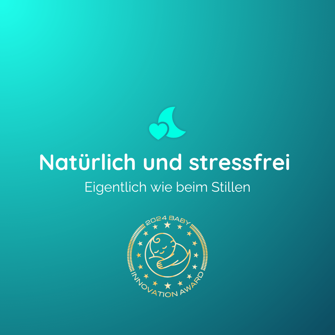 snoozi Nachtflasche mit Flaschenwärmer - perfekte Hilfe zum stressfreien Abstillen - Snoozi