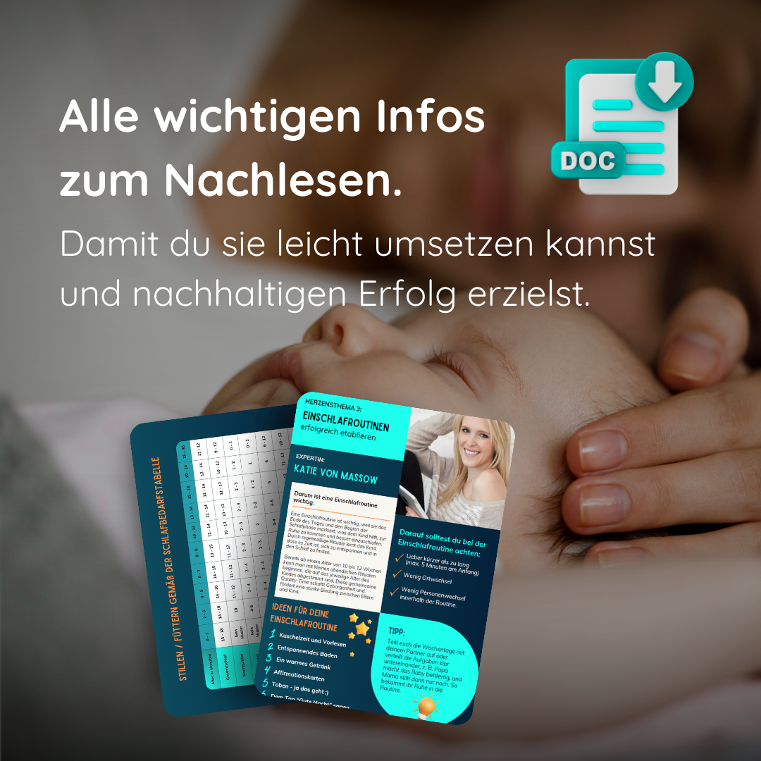 snoozi Babyschlafkurs - Für ausgeschlafene Eltern