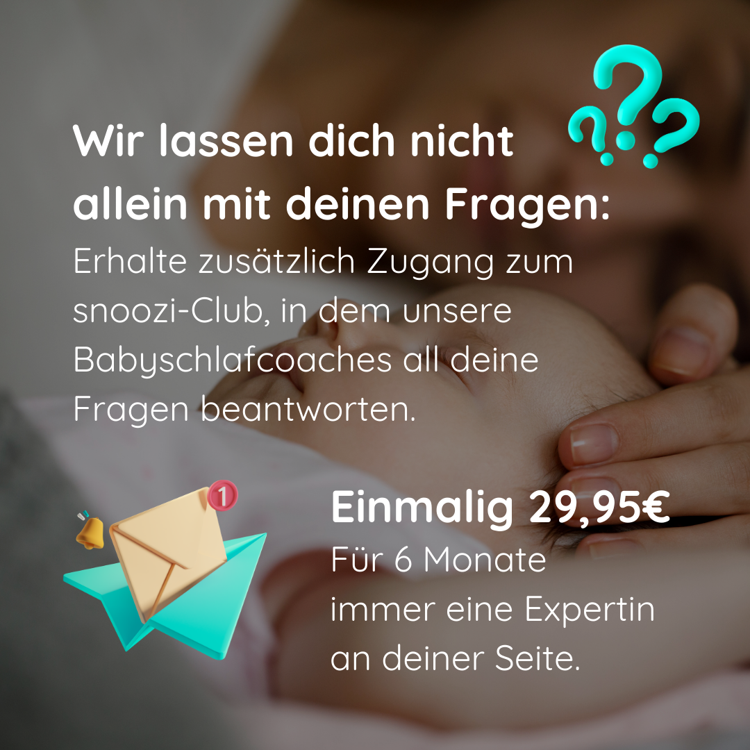 snoozi Babyschlafkurs - Für ausgeschlafene Eltern