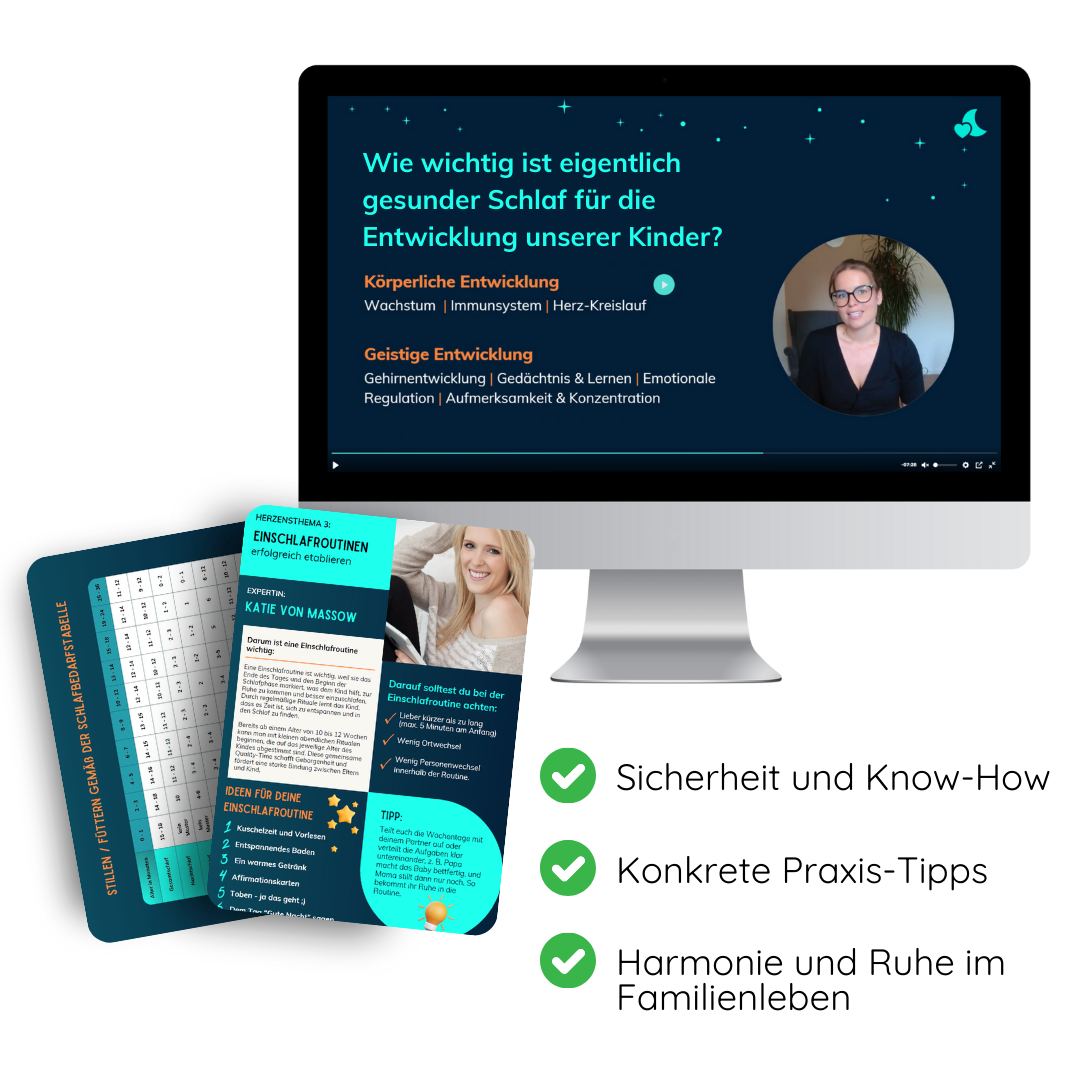 snoozi online Babyschlafkurs mit 10 Expertinnen