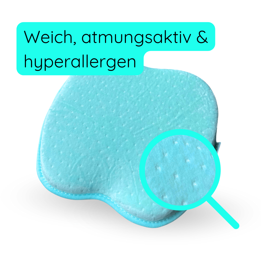 Babykissen gegen Plattkopf - Snoozi