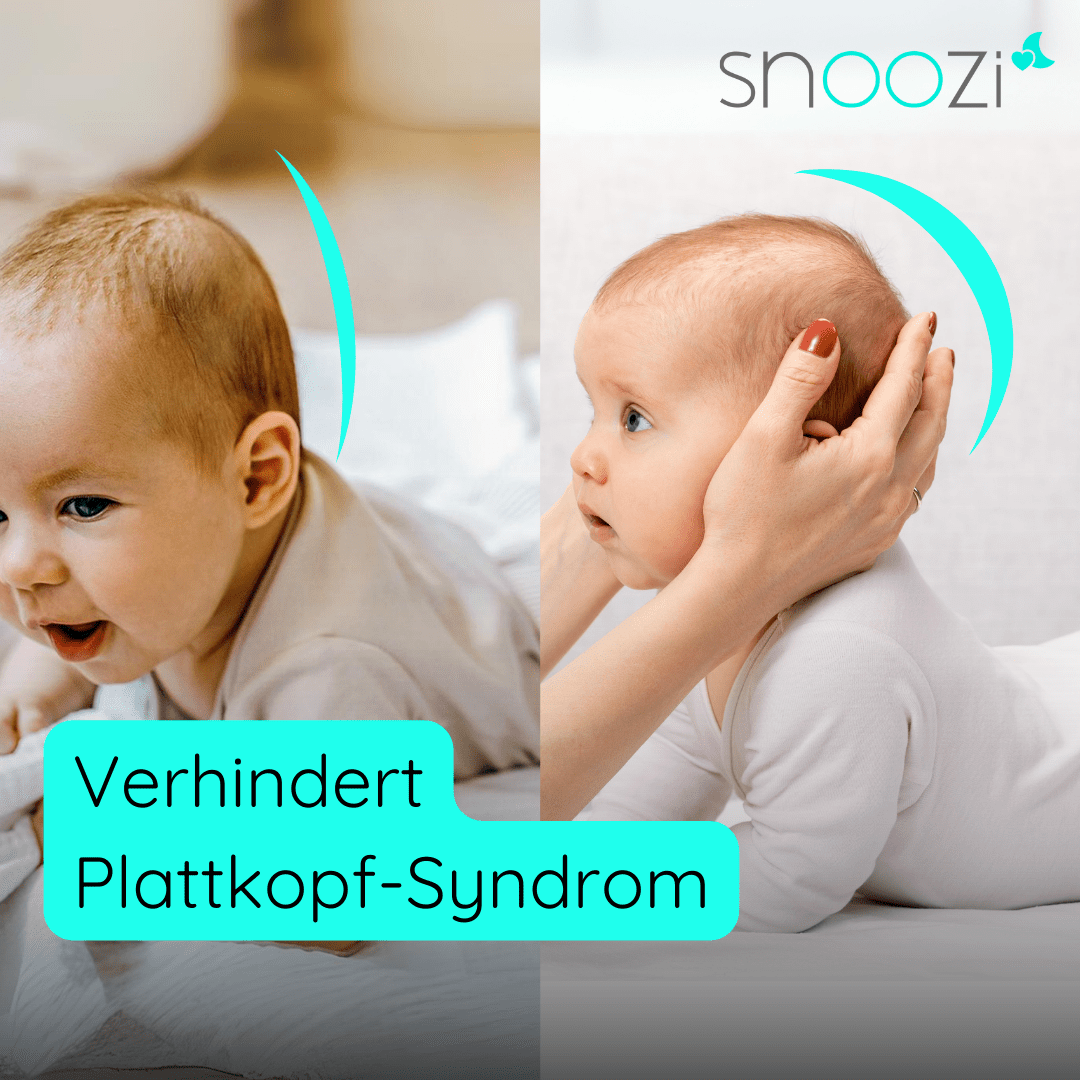 Babykissen gegen Plattkopf - Snoozi