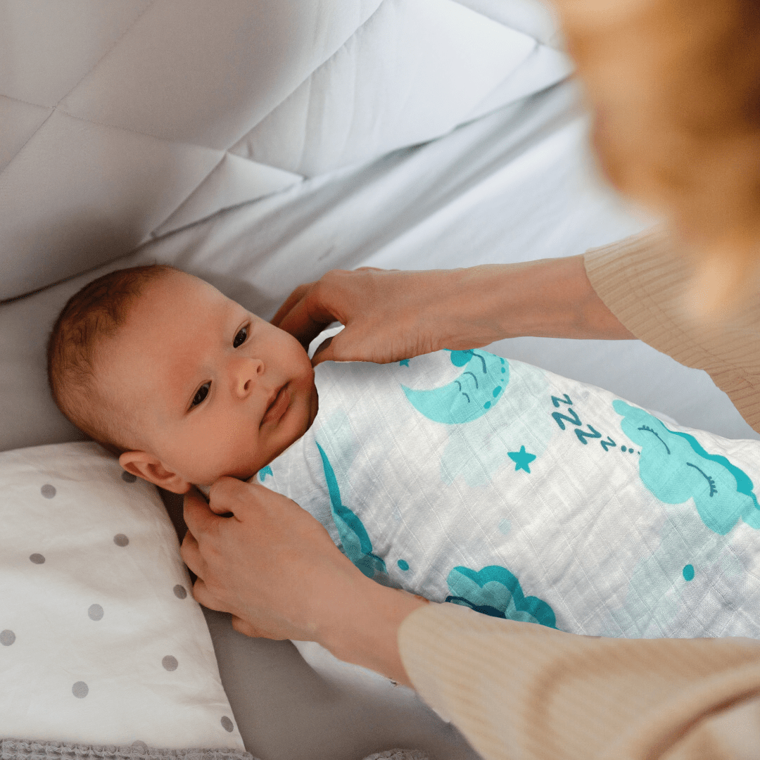 Samtweiches Bambus - Babytuch - Snoozi