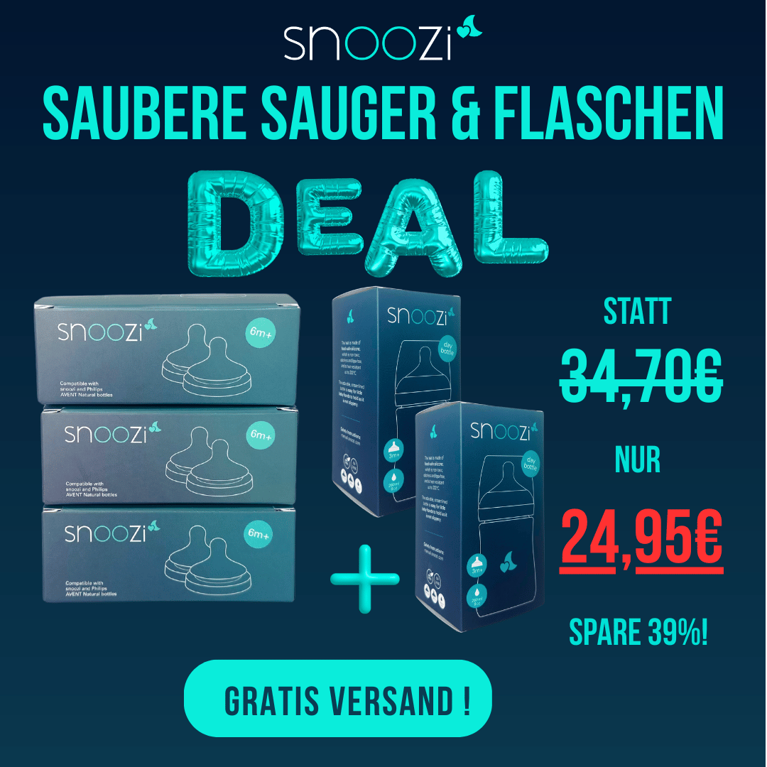 Saubere Sauger & Flaschen DEAL - Snoozi