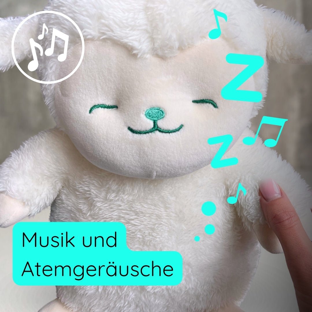 Schlafschaf kuschelige Einschlafhilfe - Snoozi